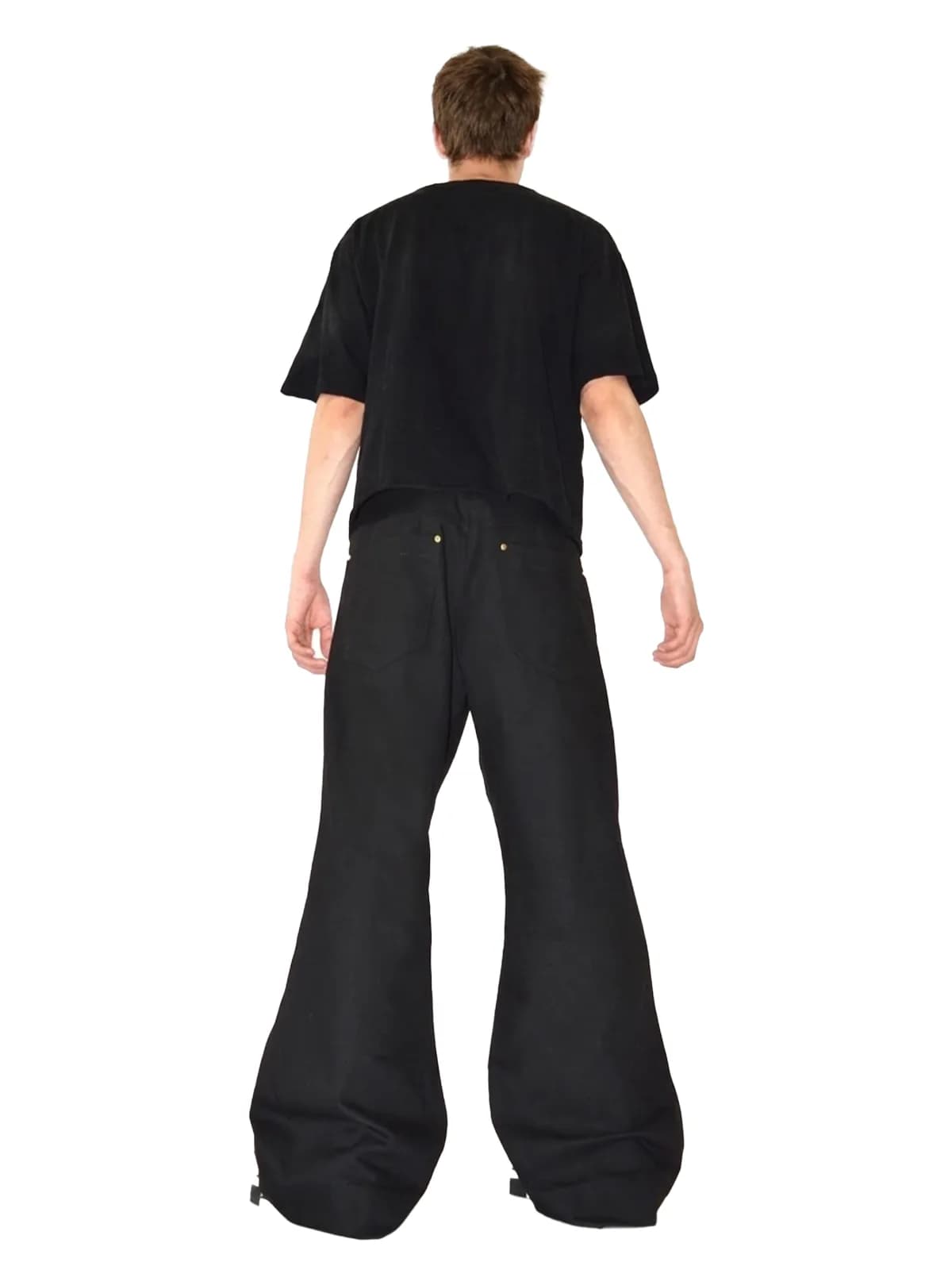 black flared pants — ракурс 2