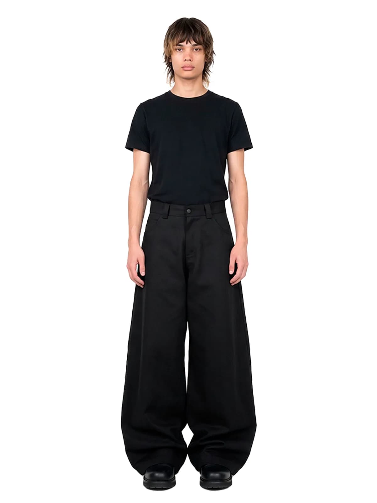 black wide pants — ракурс 1
