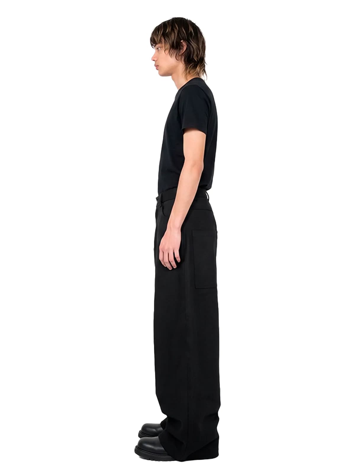 black wide pants — ракурс 3