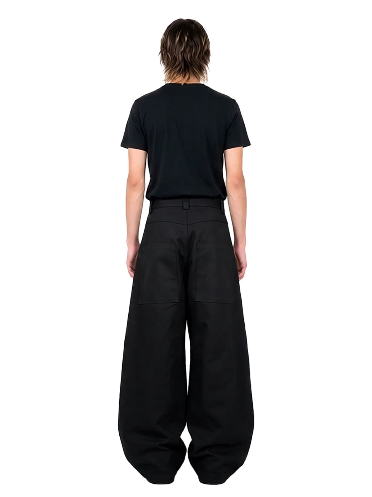 black wide pants — ракурс 2